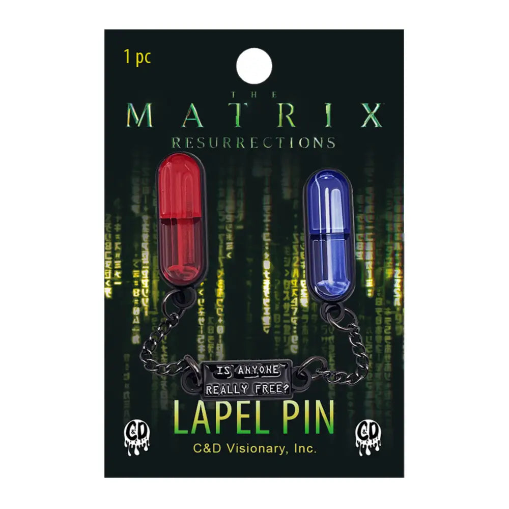The Matrix Enamel Pin