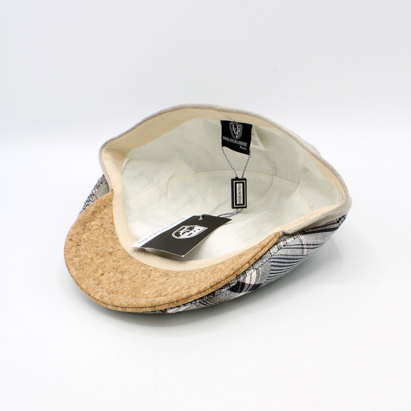 The Summer Cork Patchwork Cap by Hologramme Paris