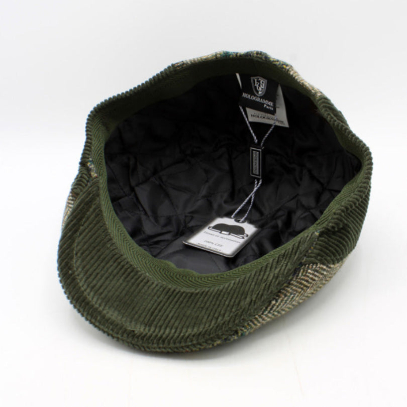 The "Patch & Hound - Celtic" Flat Cap by Hologramme Paris