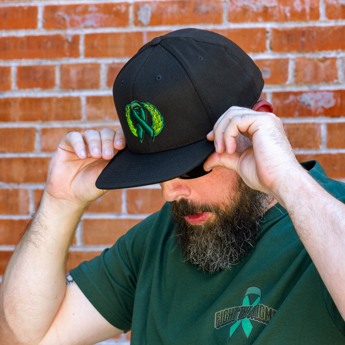 Fight the Stigma Snapback with Flexfit Tech by Hales Speed Shop x FunkyBrims