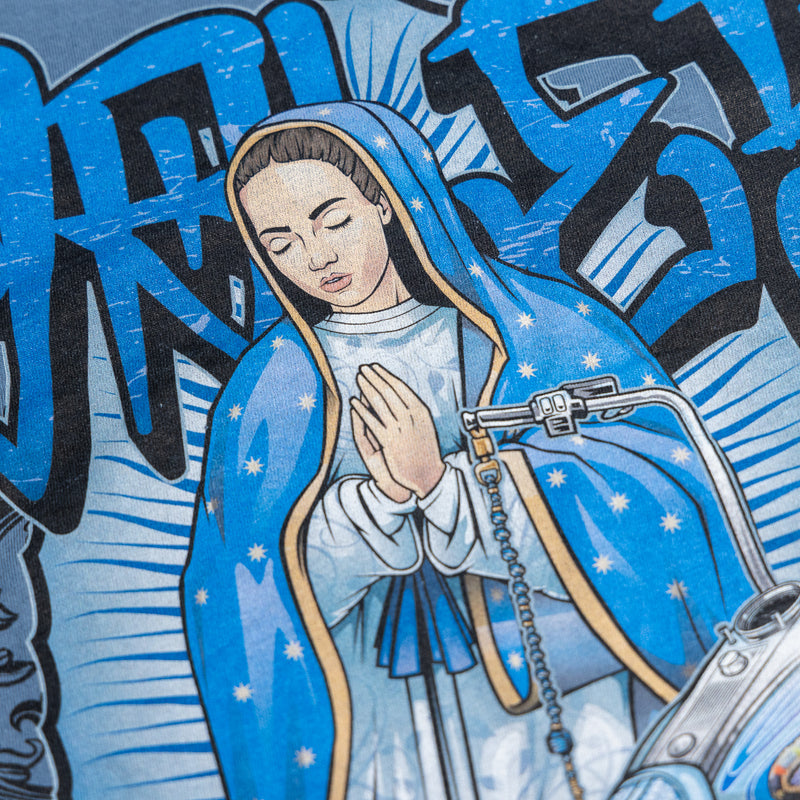 La Basilica Unisex Tee by Hales Speed Shop - Slate Blue