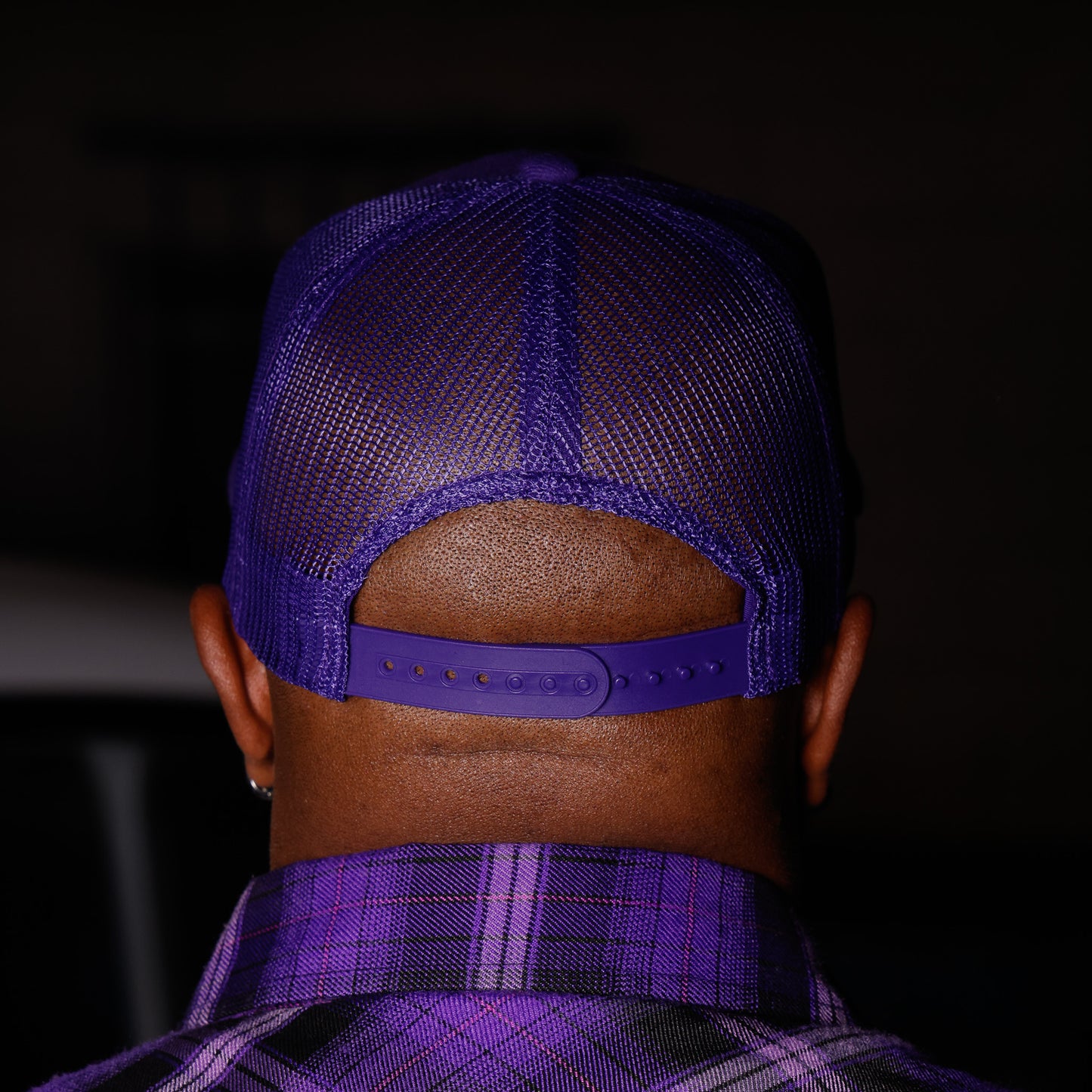 Enigma 6-Panel Flat Bill Trucker by Hales Speed Shop x FunkyBrims