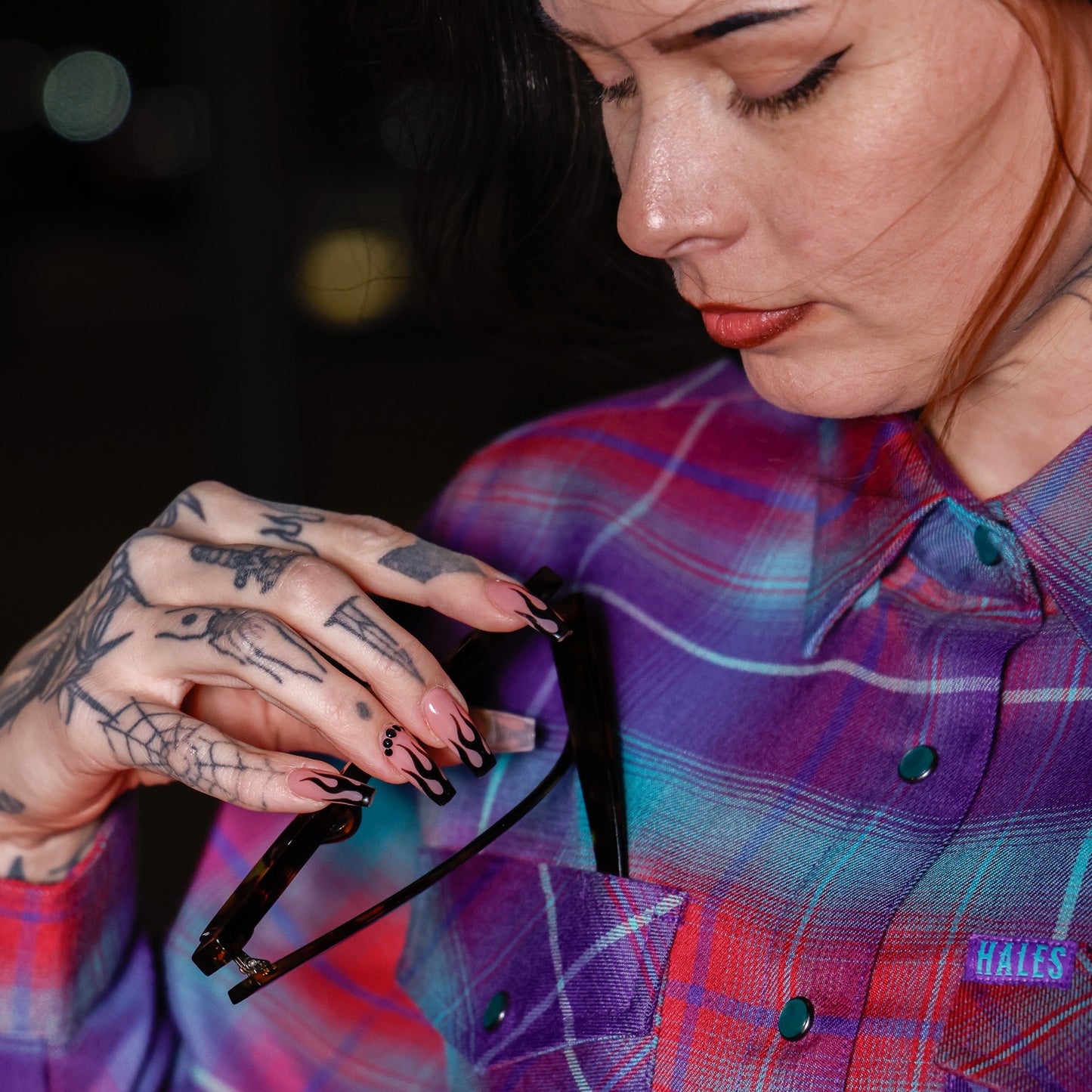 The Mi Amor Women's Flannel by Hales Speed Shop x FunkyBrims