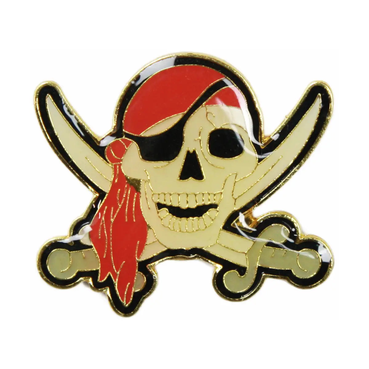 Skull & Bones Pirate Enamel Pin