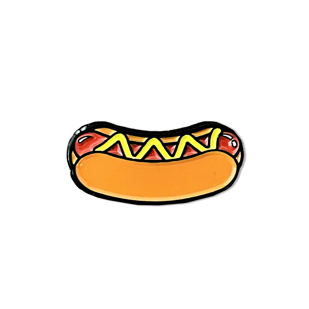 The Hot Dog Cap Pin by Boston Scally Co.
