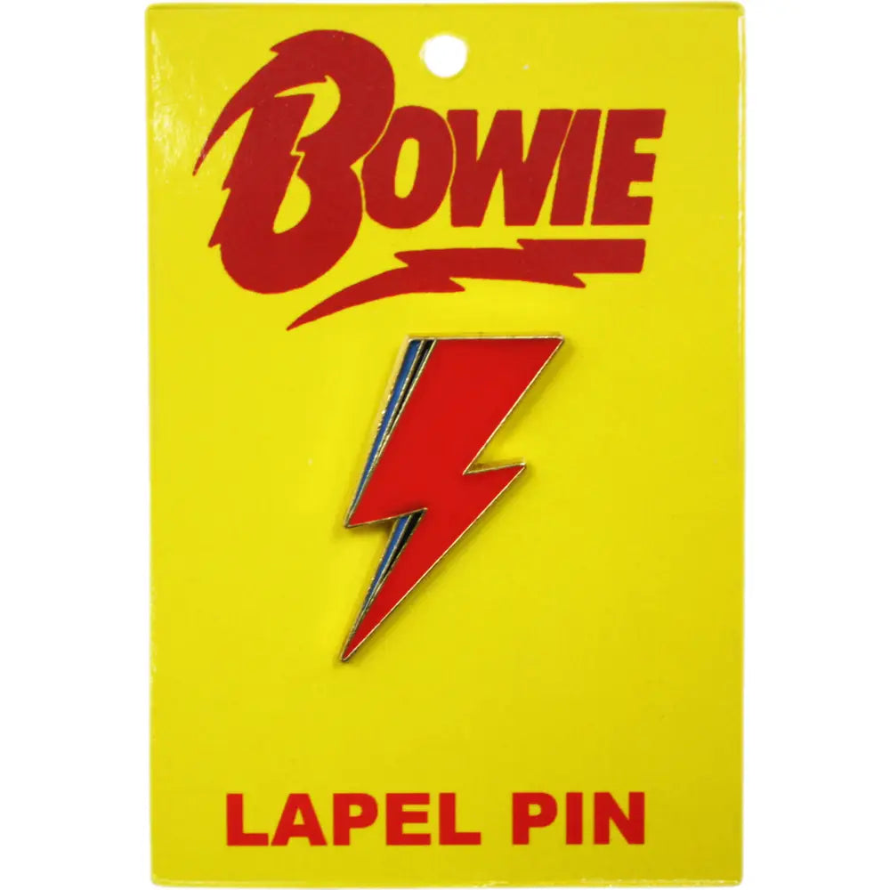 David Bowie Enamel Pin