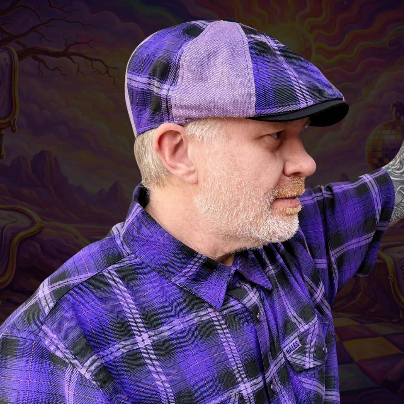 Enigma Patchwork Newsboy Hales Speed Shop X FunkyBrims Collab