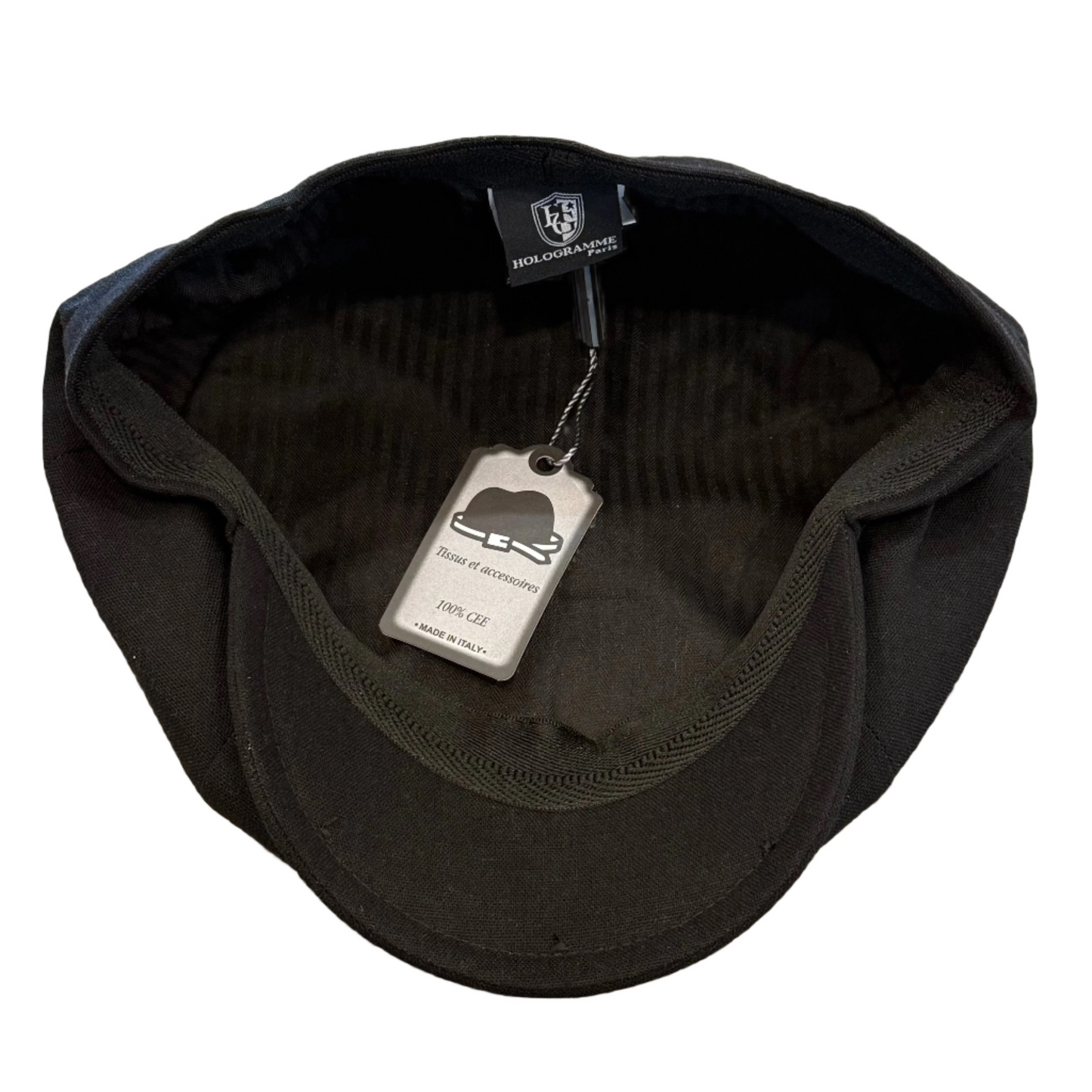 CAP OF THE WEEK: The Summer "Garrison" - Black Newsboy Cap by Hologramme Paris