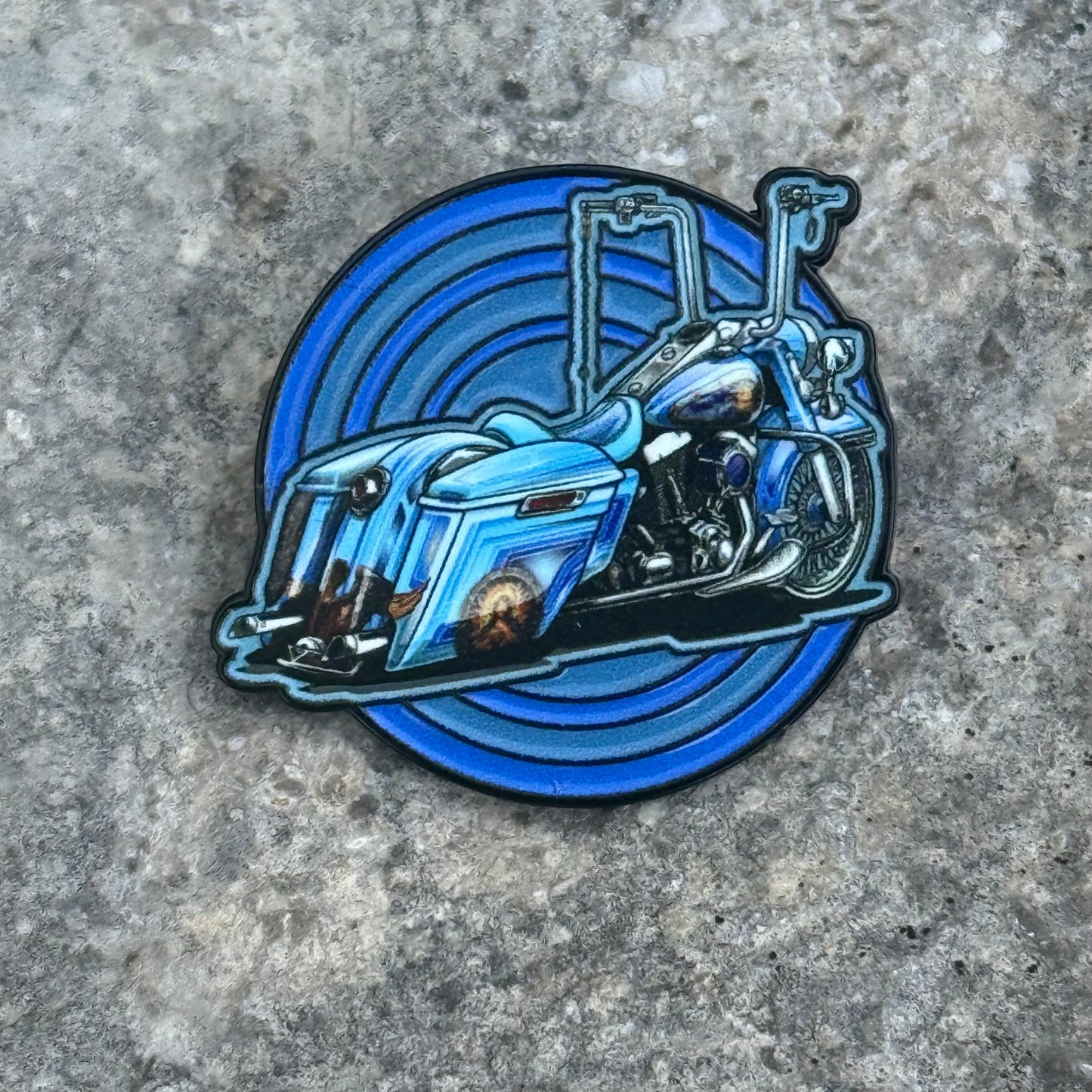 La Basilica Enamel Cap Pin by Hales Speed Shop x FunkyBrims
