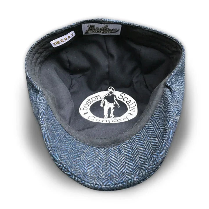 The G.O.A.T. Collectors Edition - Patriot Blue Herringbone by Boston Scally Co.