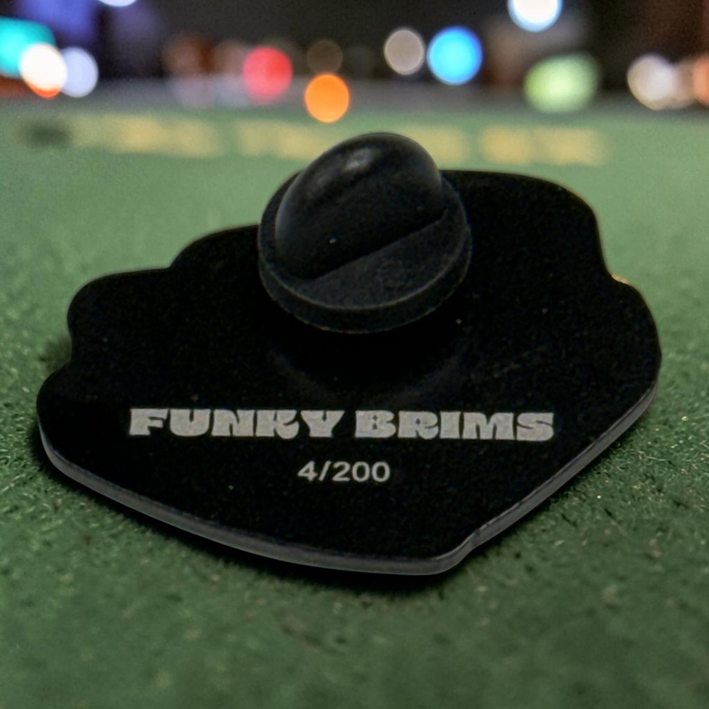 Sophia Enamel Cap Pin by Hales Speed Shop x FunkyBrims