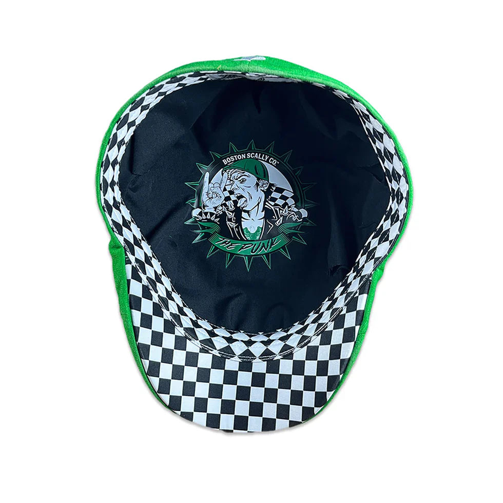 The Punk - Irish Green Cap by Boston Scally
