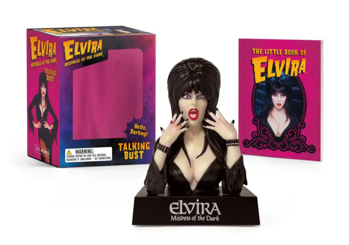 Elvira Talking Bust