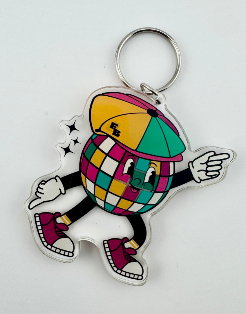 Mr. Funky Brims Keychain