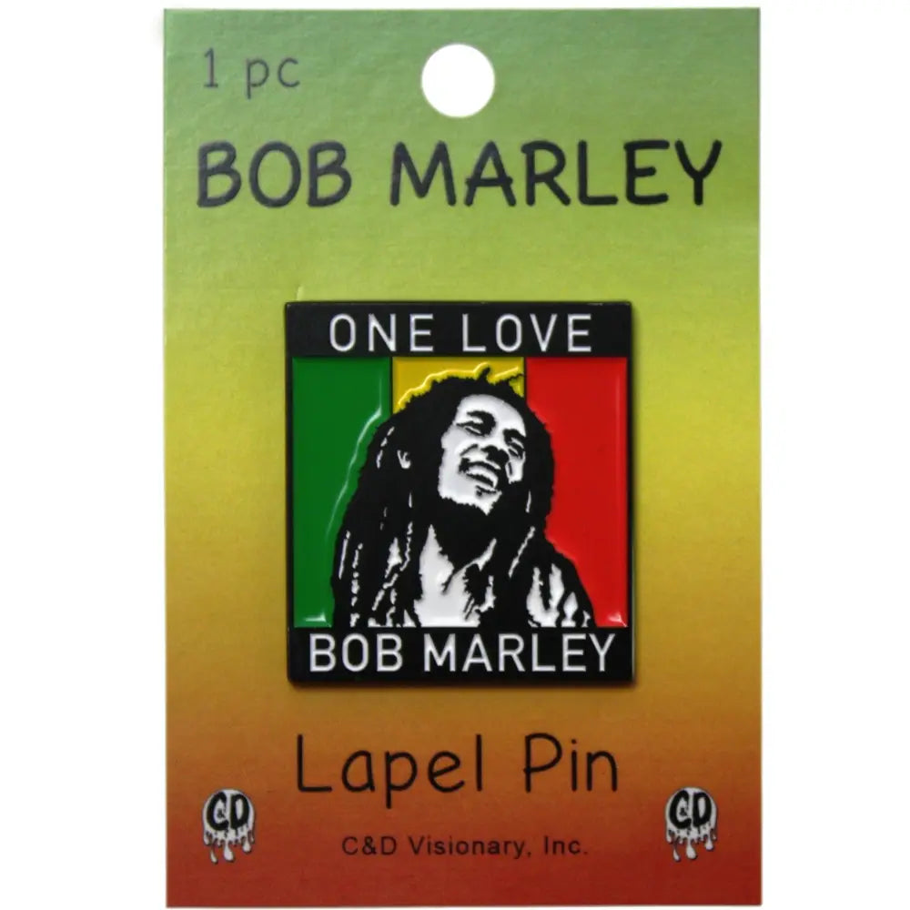 Bob Marley Enamel Pin