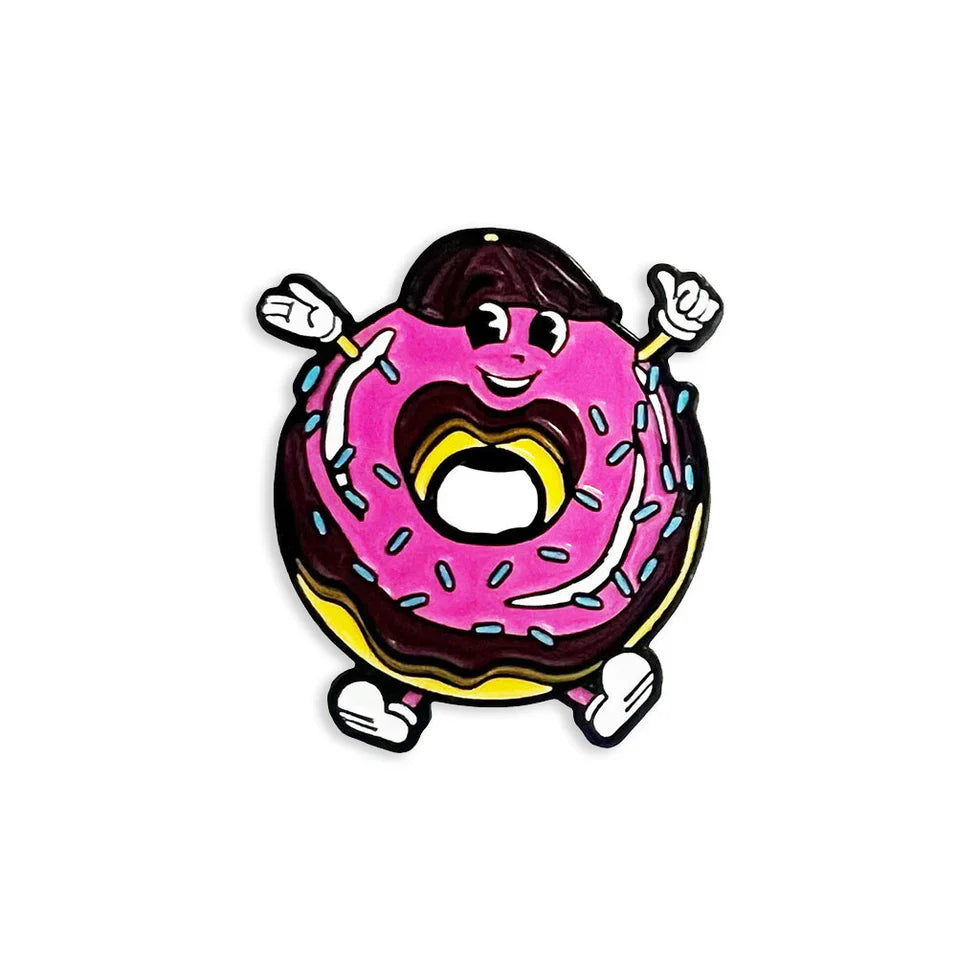 The Donut Cap Pin by Boston Scally Co.