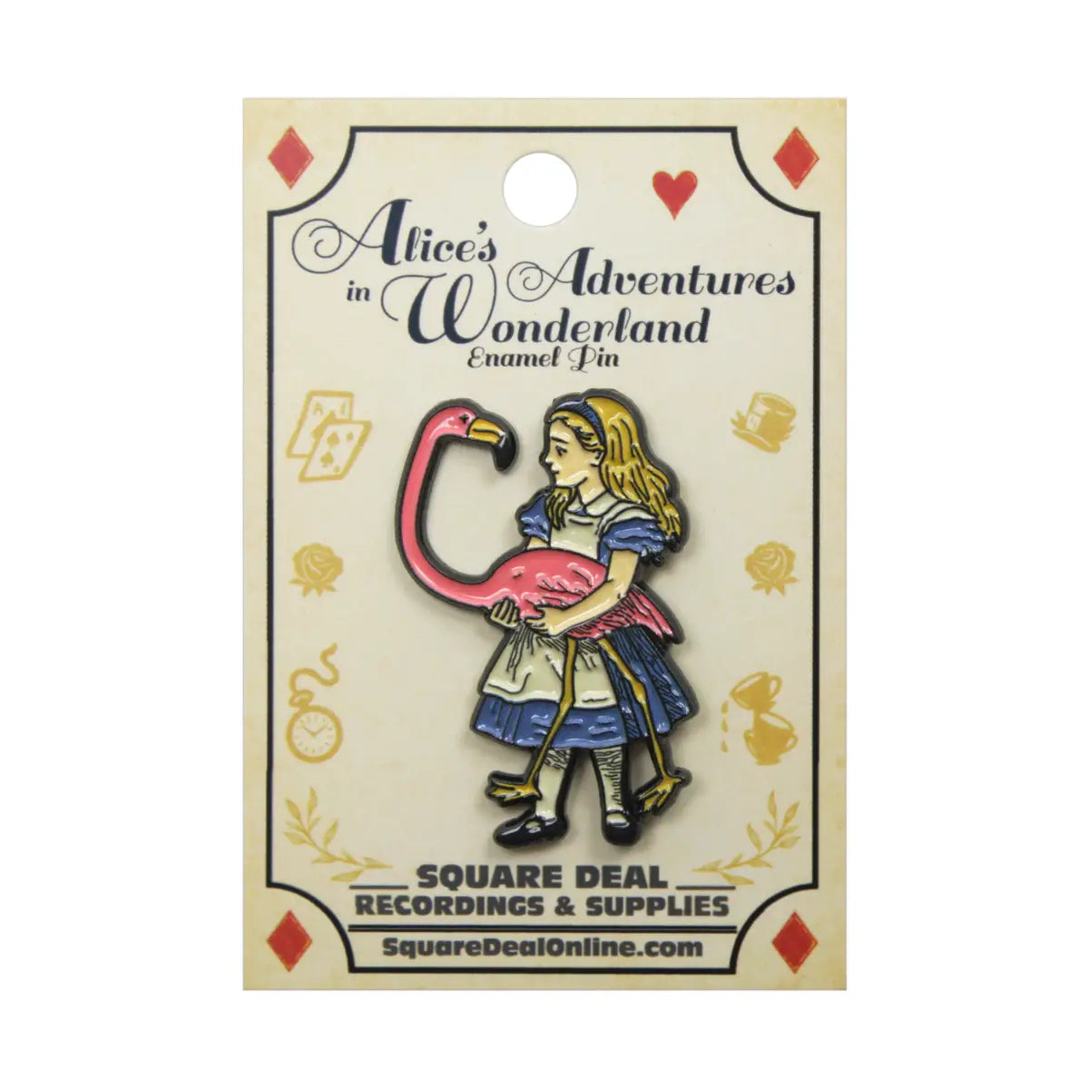 Alice in Wonderland Enamel Pin