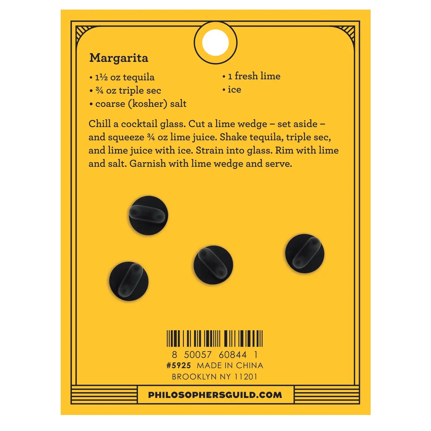 Margarita Cocktail Pin Set