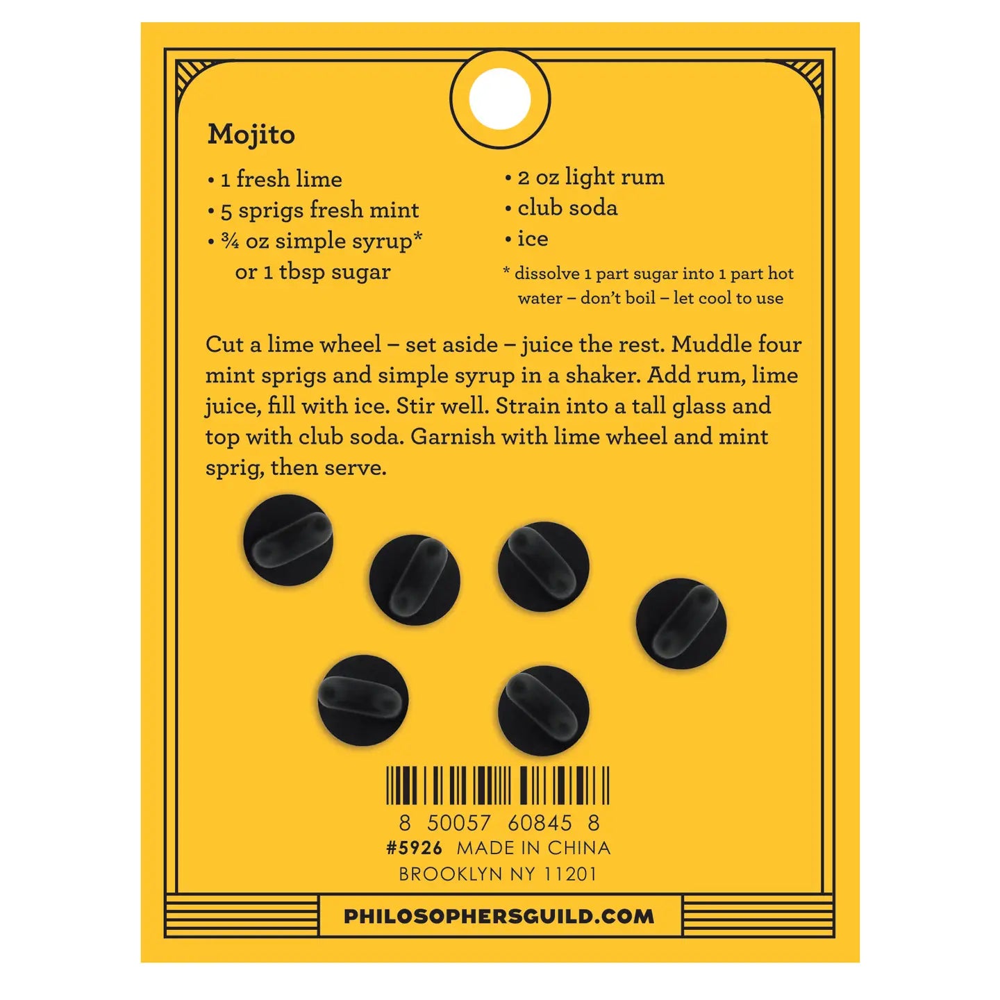 Mojito Cap Pins