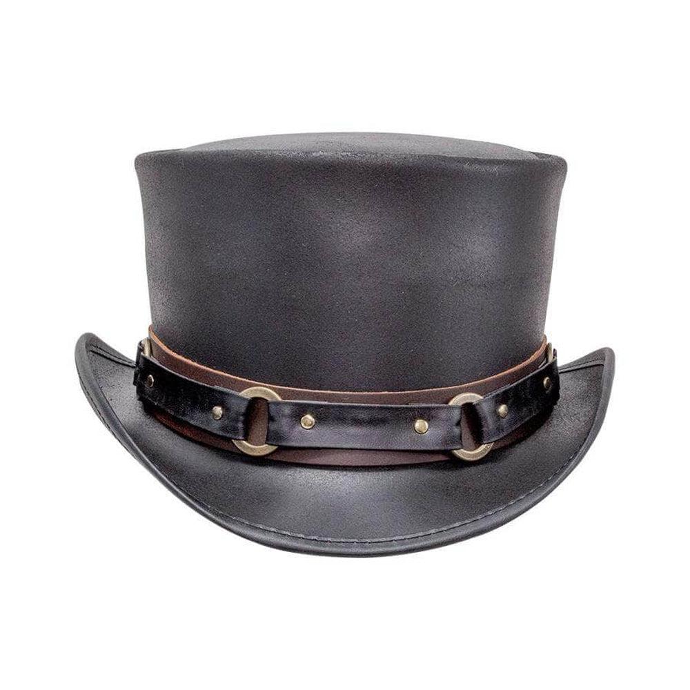 El Dorado SR2 Leather Top Hat in Black