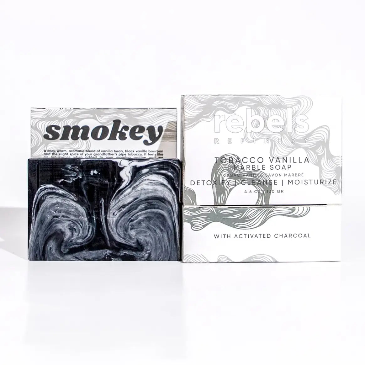 Charcoal Marble Soap