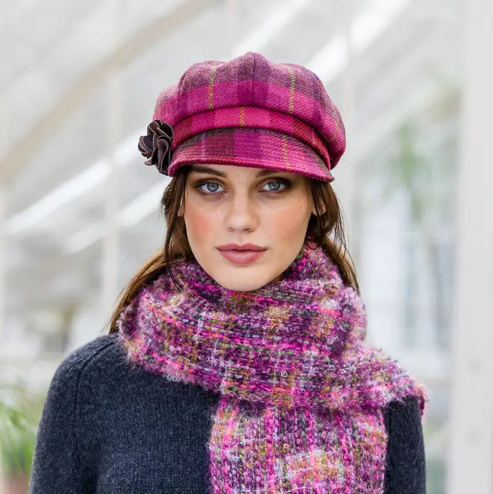 Mucros Weavers Women's Newsboy Wool Caps in Multiple Colors