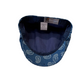 The "Blue Star Paisley" Lightweight Summer Flat Cap by FunkyBrims