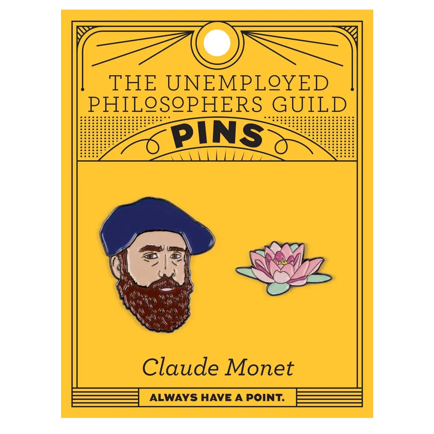 Unemployed Philosophers Guild Enamel Pins