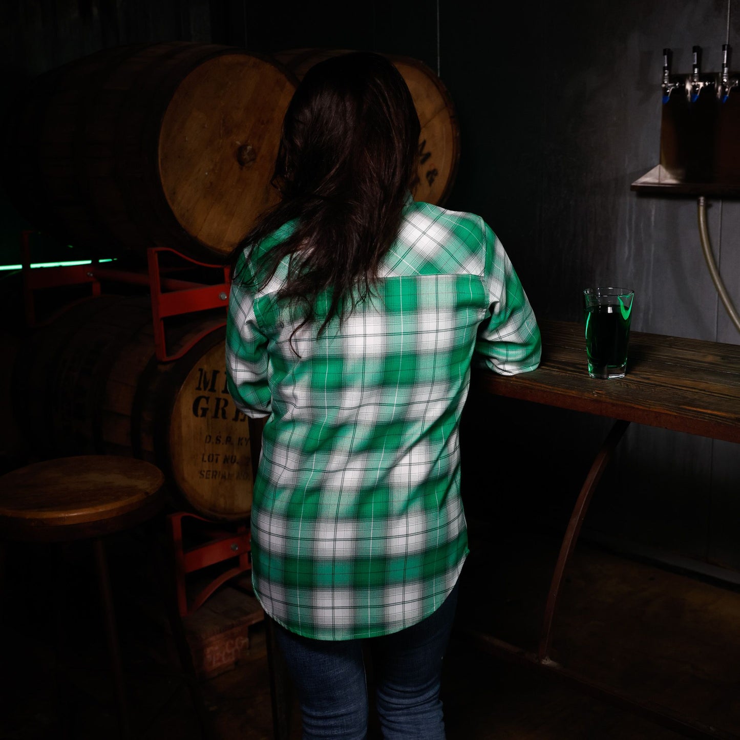 Feelin’ Lucky Women's Flannel by Hales Speed Shop x FunkyBrims