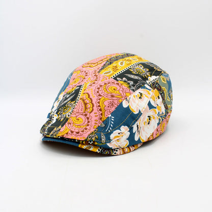 Summer Print Patchwork Caps by Hologramme Paris (3 Colors)