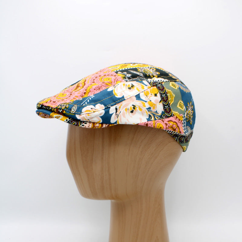 Summer Print Patchwork Caps by Hologramme Paris (3 Colors)
