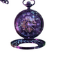 The Black Scroll Pocket Watch