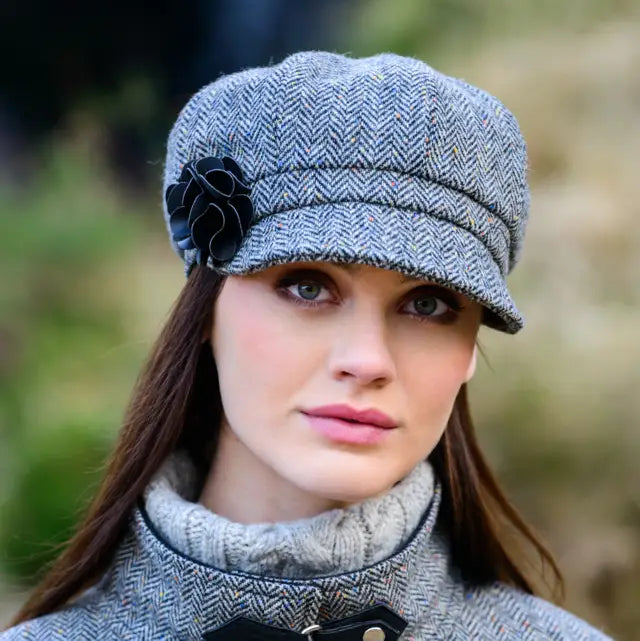 Mucros Weavers Women's Newsboy Wool Caps in Multiple Colors