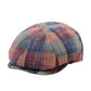 The Casual Plaid Flat Cap by Hologramme Paris