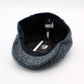 The "Blue Fleck Herringbone" Flat Cap by Hologramme Paris
