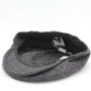 The "Matrix" - Gray with Purple Flat Cap by Hologramme Paris