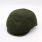 The "First Class Green" Flat Cap by Hologramme Paris