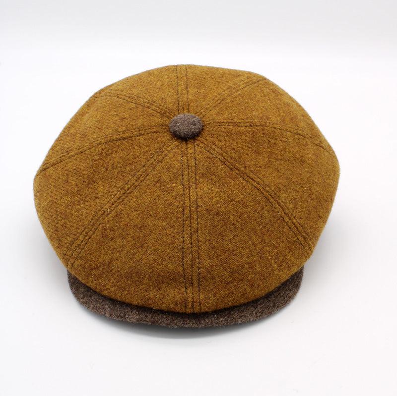 The "First Class Mustard" Newsboy Cap by Hologramme Paris