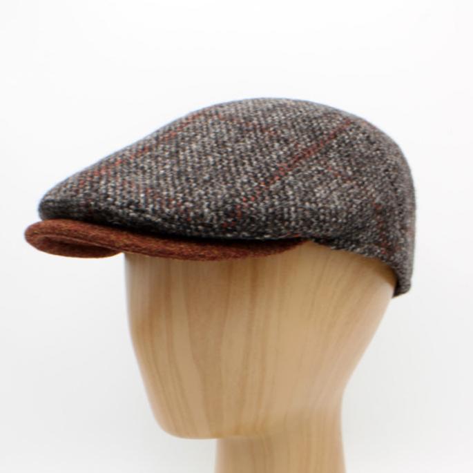 The "Classy Gray" Flat Cap by Hologramme Paris
