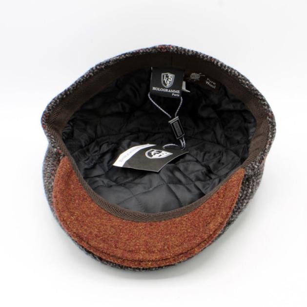 The "Classy Gray" Flat Cap by Hologramme Paris