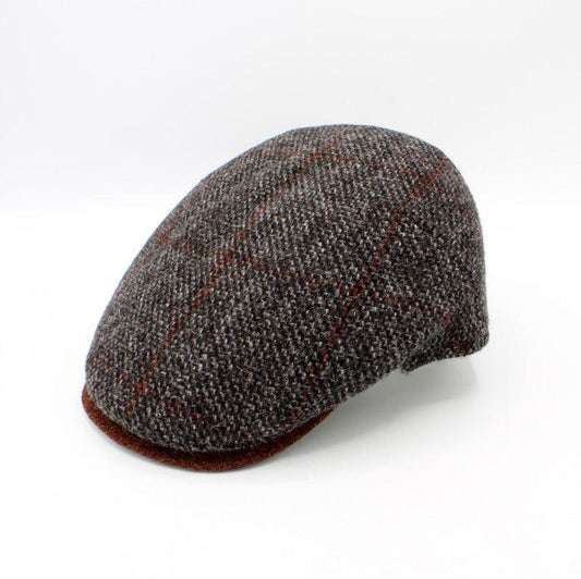 The "Classy Gray" Flat Cap by Hologramme Paris