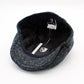 The "Navy Blue Flecks" Tweed Flat Cap by Hologramme Paris