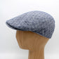 The Freshly Textured Blue Flat Cap by Hologramme Paris
