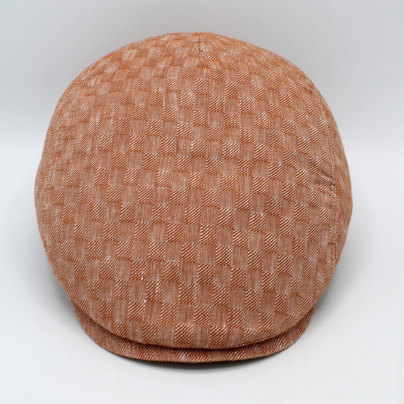 The Freshly Squeezed Orange Flat Cap by Hologramme Paris