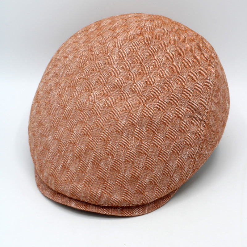 The Freshly Squeezed Orange Flat Cap by Hologramme Paris