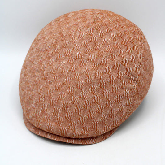 The Freshly Squeezed Orange Flat Cap by Hologramme Paris