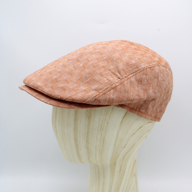 The Freshly Squeezed Orange Flat Cap by Hologramme Paris