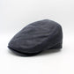 The Real Leather Full Grain Flat Cap (6 Colors) by Hologramme Paris
