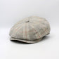 The "Summer Sand Shelby" Italian Newsboy Cap by Hologramme Paris