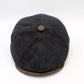 The "RainRunner" - Black Newsboy Cap by Hologramme Paris